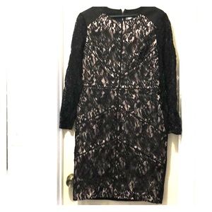 Vince Camuto Size 14 3/4 sleeve lace dress
